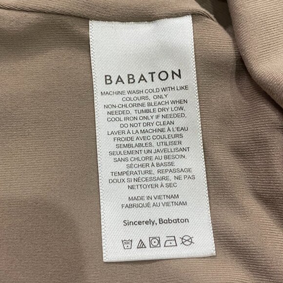 Aritzia | Babaton Contour V-neck bodysuit Taupe | Size 2XS Women's - Picture 7 of 15